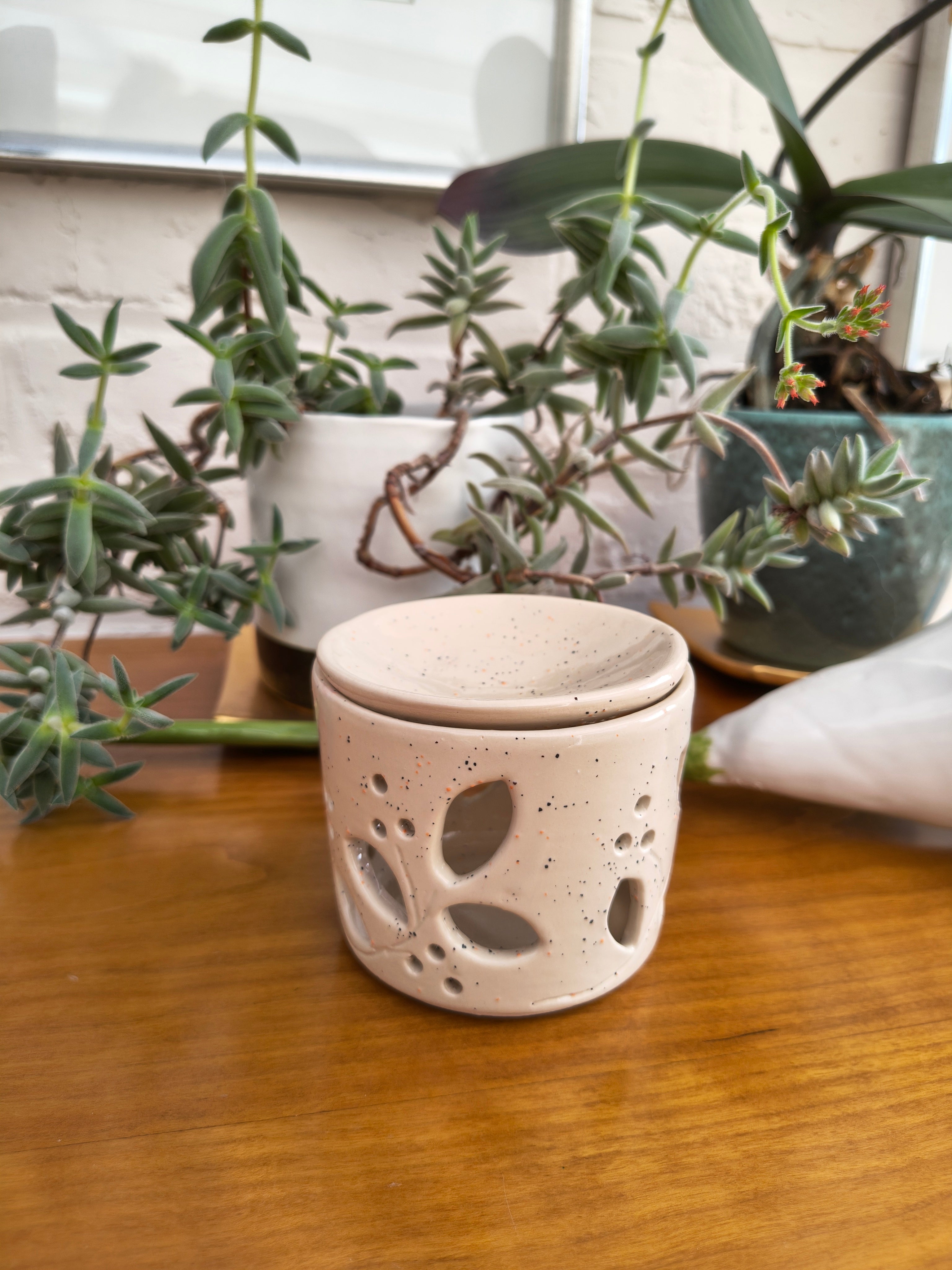 Handgemaakte keramieken brander