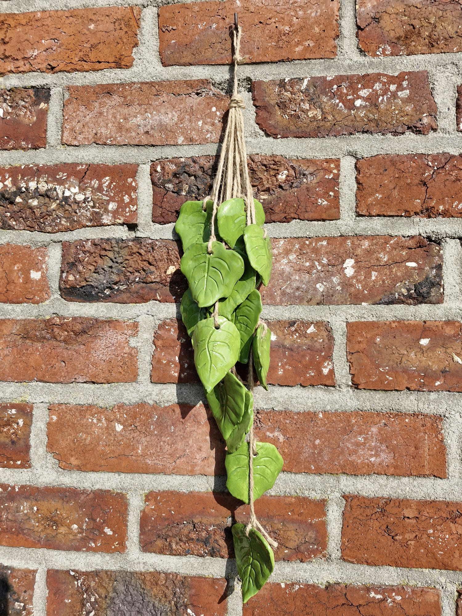 Keramieken plantenhanger klein