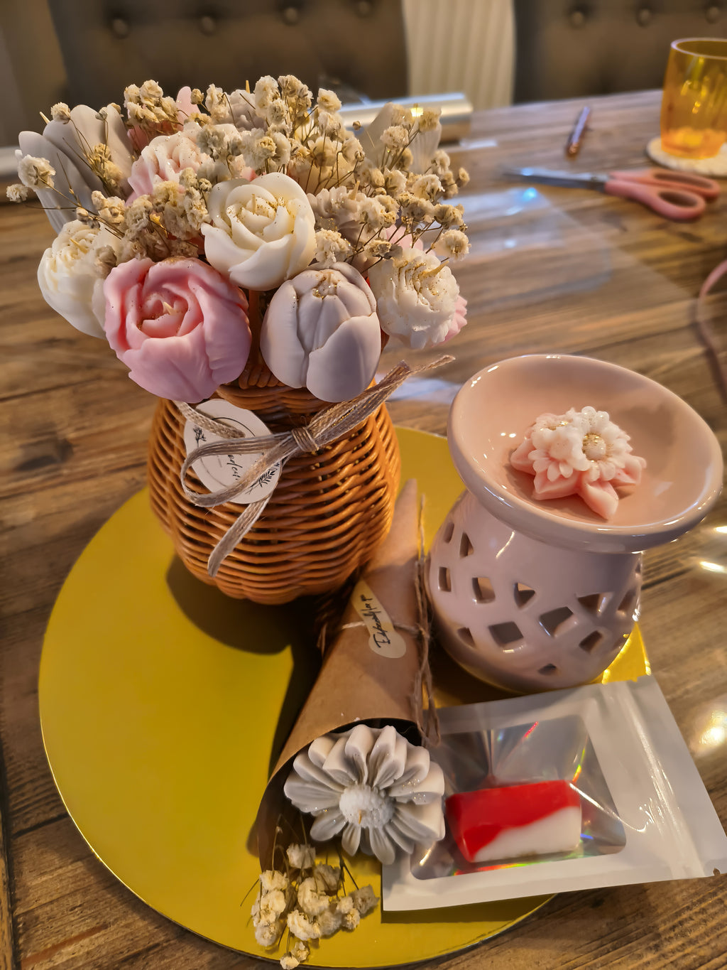 Cadeaupakket "bloemenmoment"