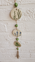 Keramieken wandhanger - botanical