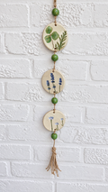 Keramieken wandhanger - botanical