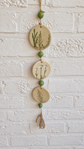 Keramieken wandhanger - botanical