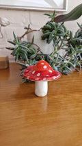 Paddestoel keramiek klein