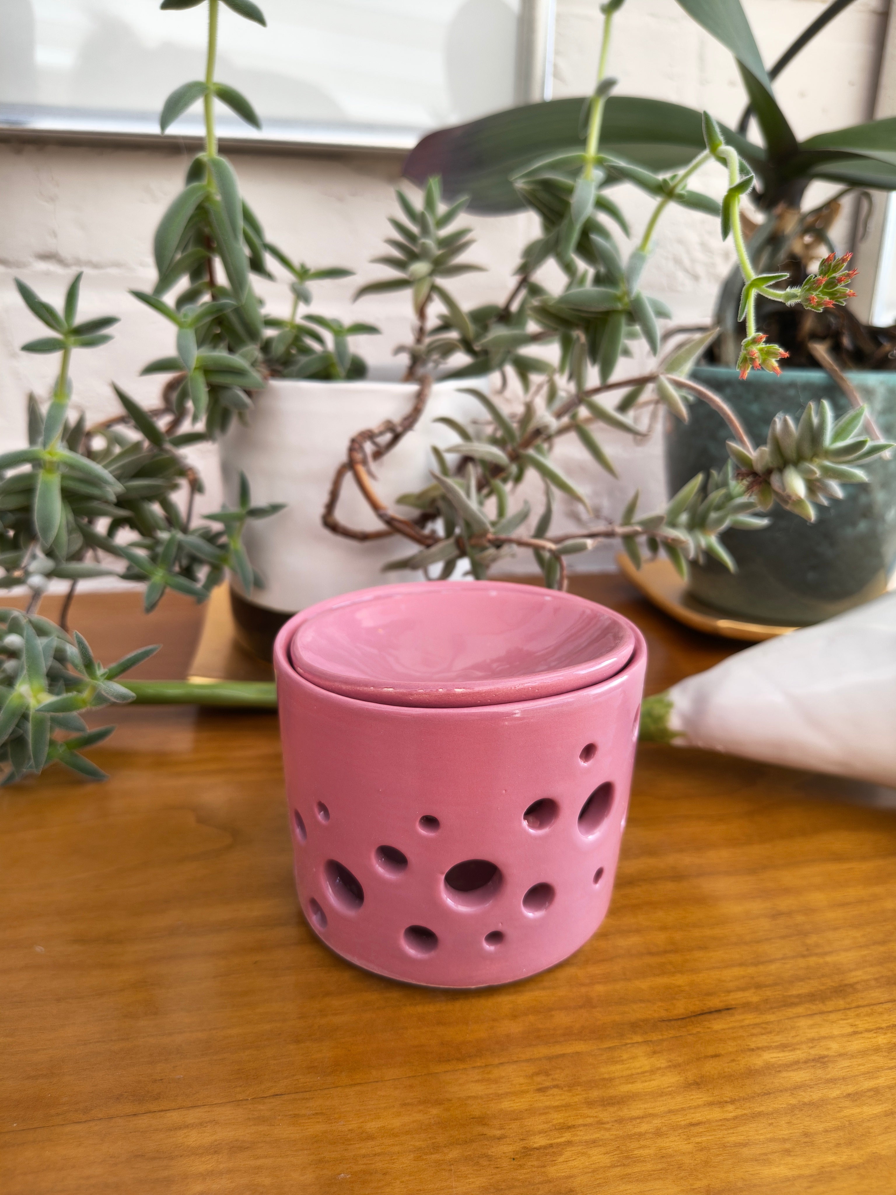 Handgemaakte keramieken brander