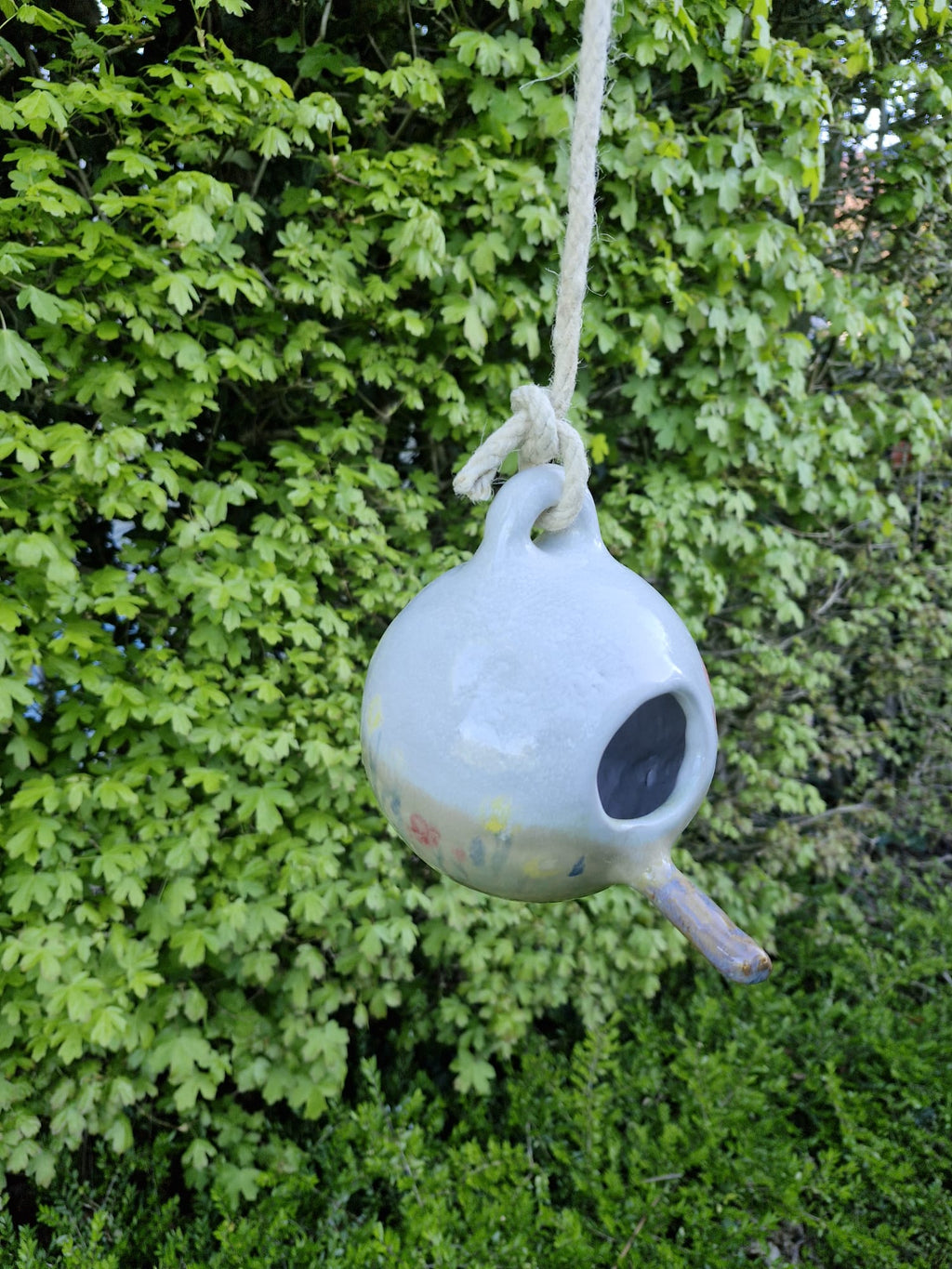 Vogelhuisje keramiek