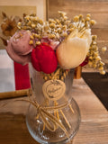 Valentijn waxmelt bloemenboeket