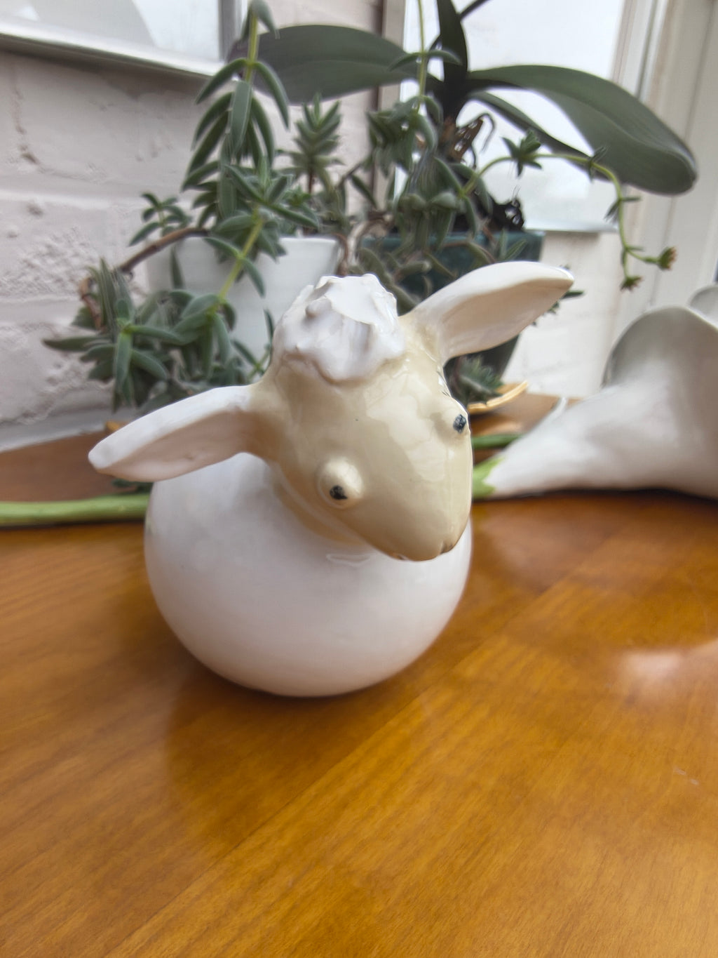 Keramieken schaap klein