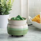 Elektrische waxbrander "Matcha green"